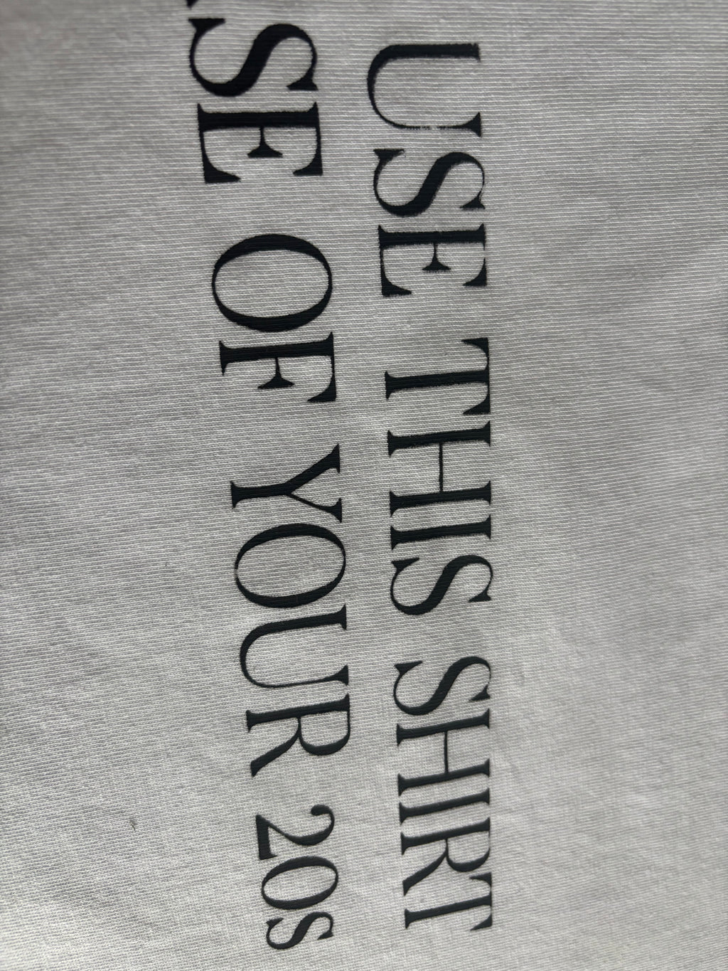 HORSES DON'T STOP TEE WHITE WASHED