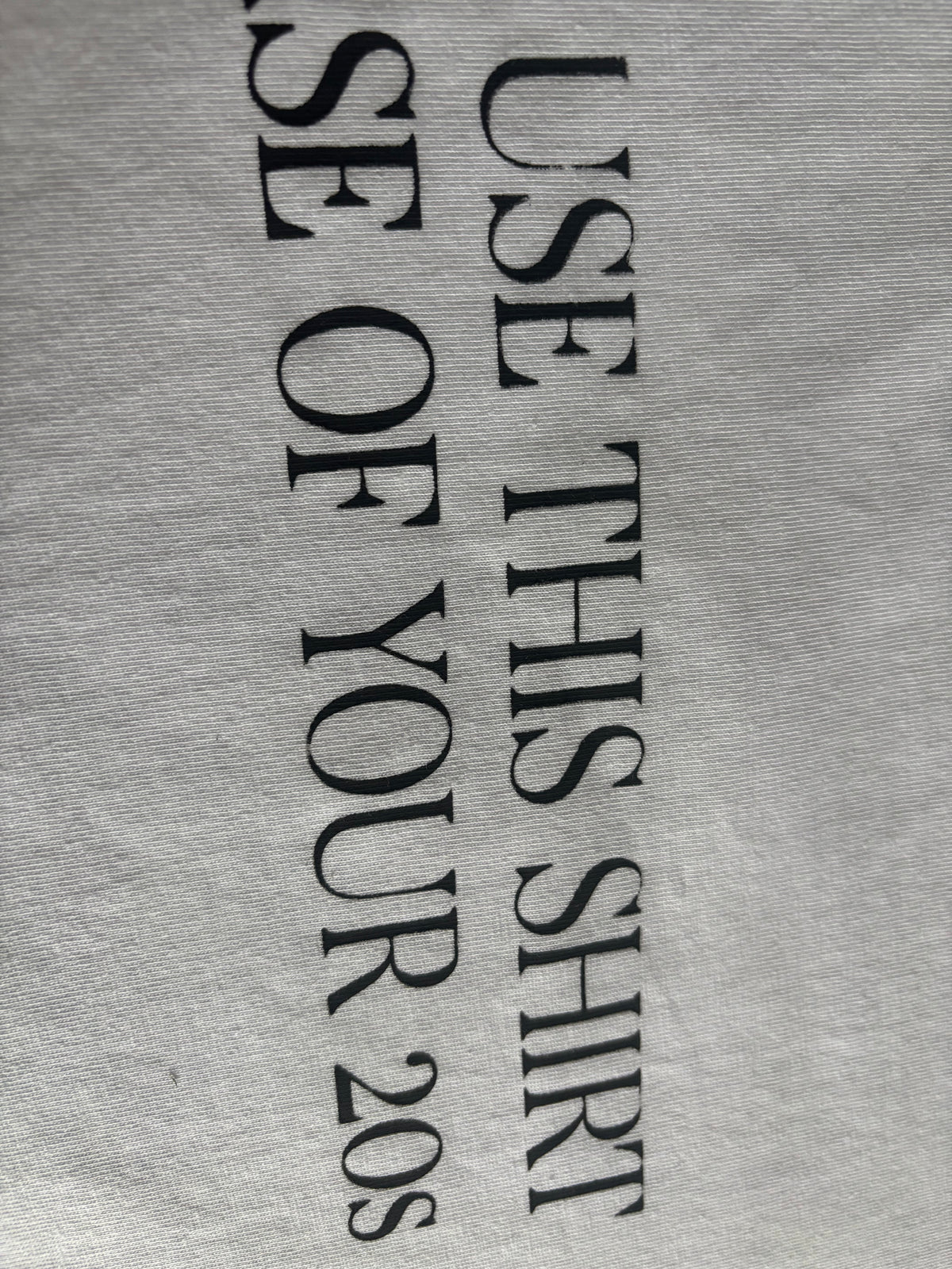 HORSES DON'T STOP TEE WHITE WASHED