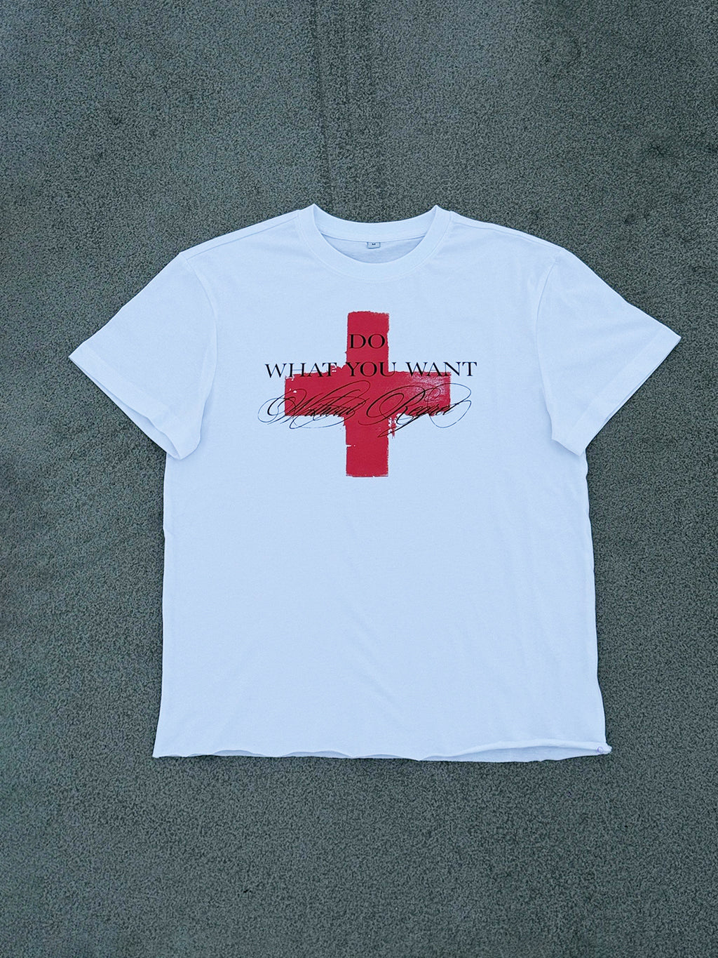WITHOUT REGRET TEE WHITE