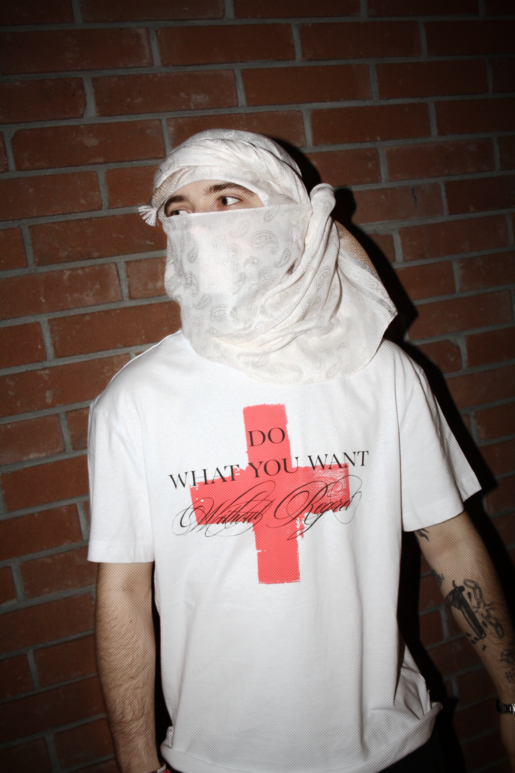 HORSES DON'T STOP TEE WHITE WASHED