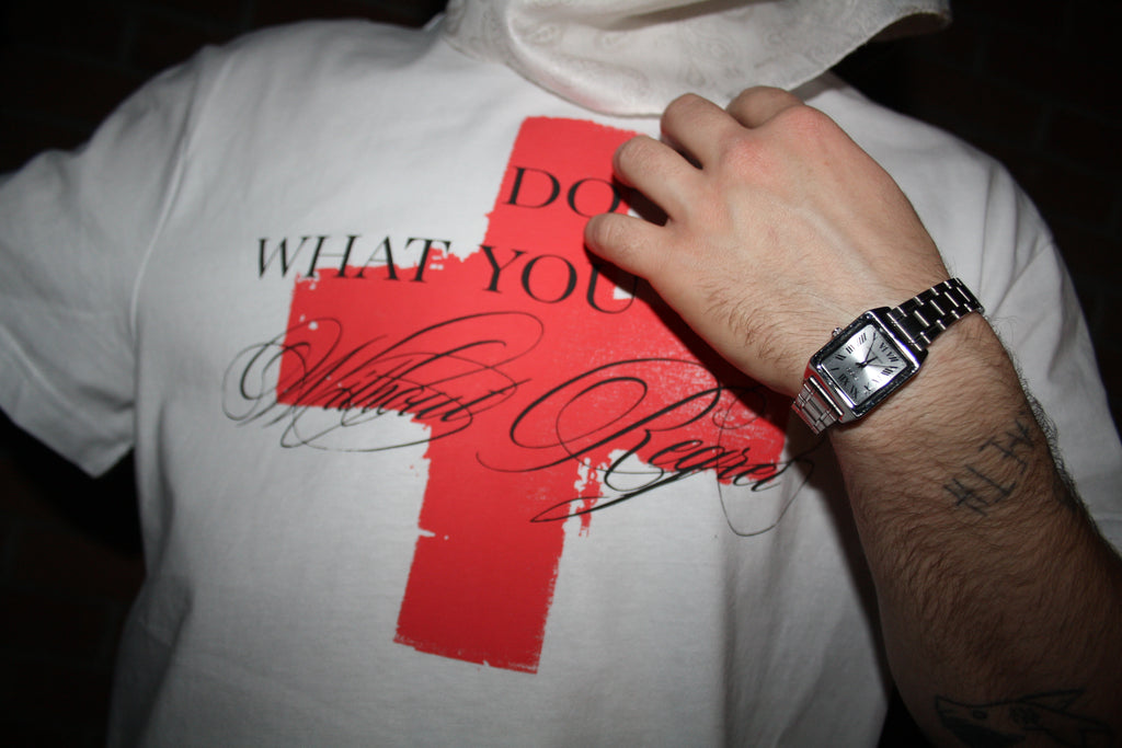 WITHOUT REGRET TEE WHITE