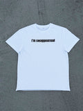 I'M SWAGGOSEXUAL TEE WHITE