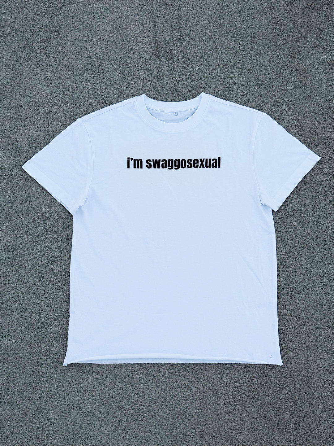 I'M SWAGGOSEXUAL TEE WHITE