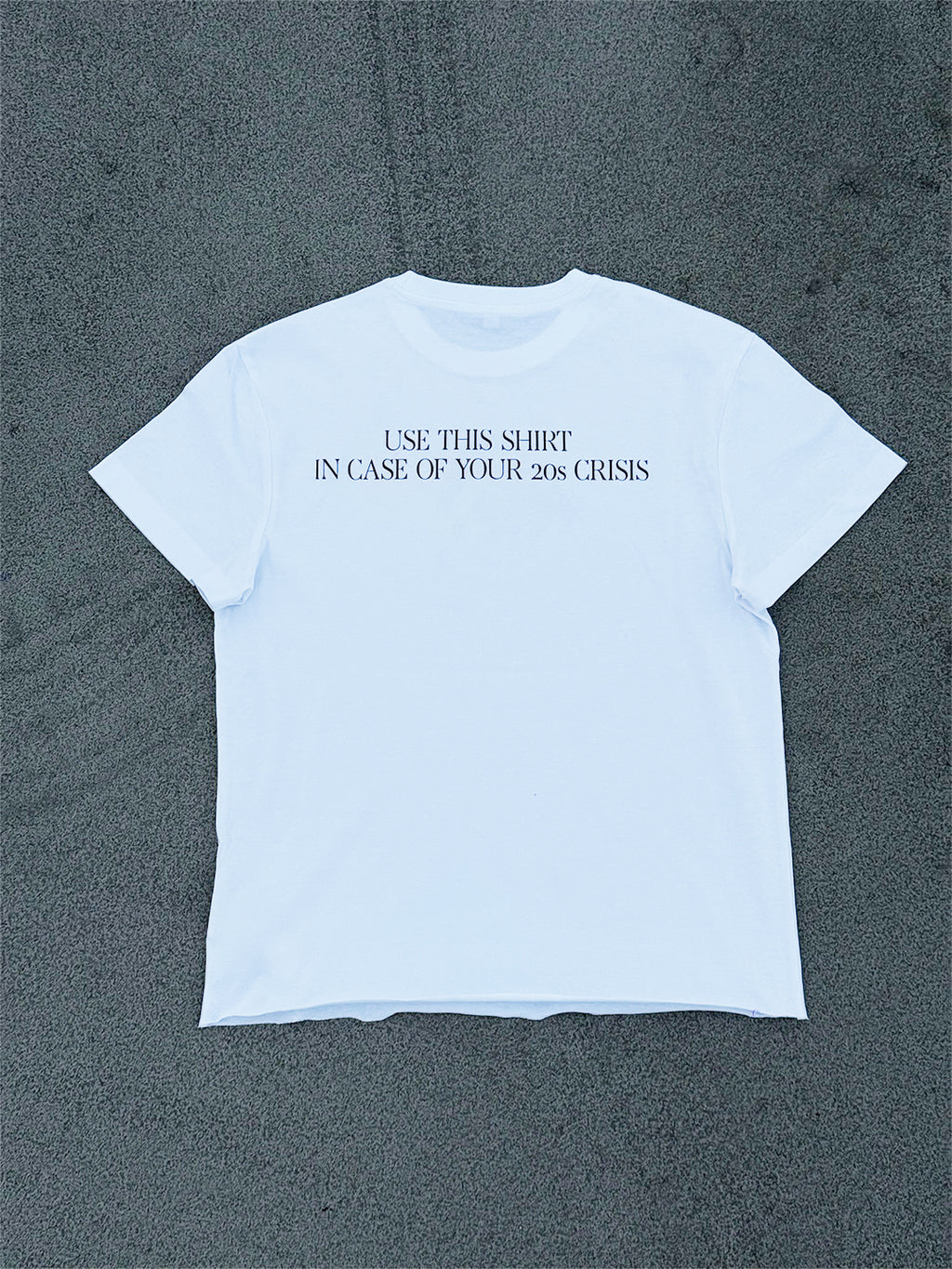HORSES DON'T STOP TEE WHITE WASHED