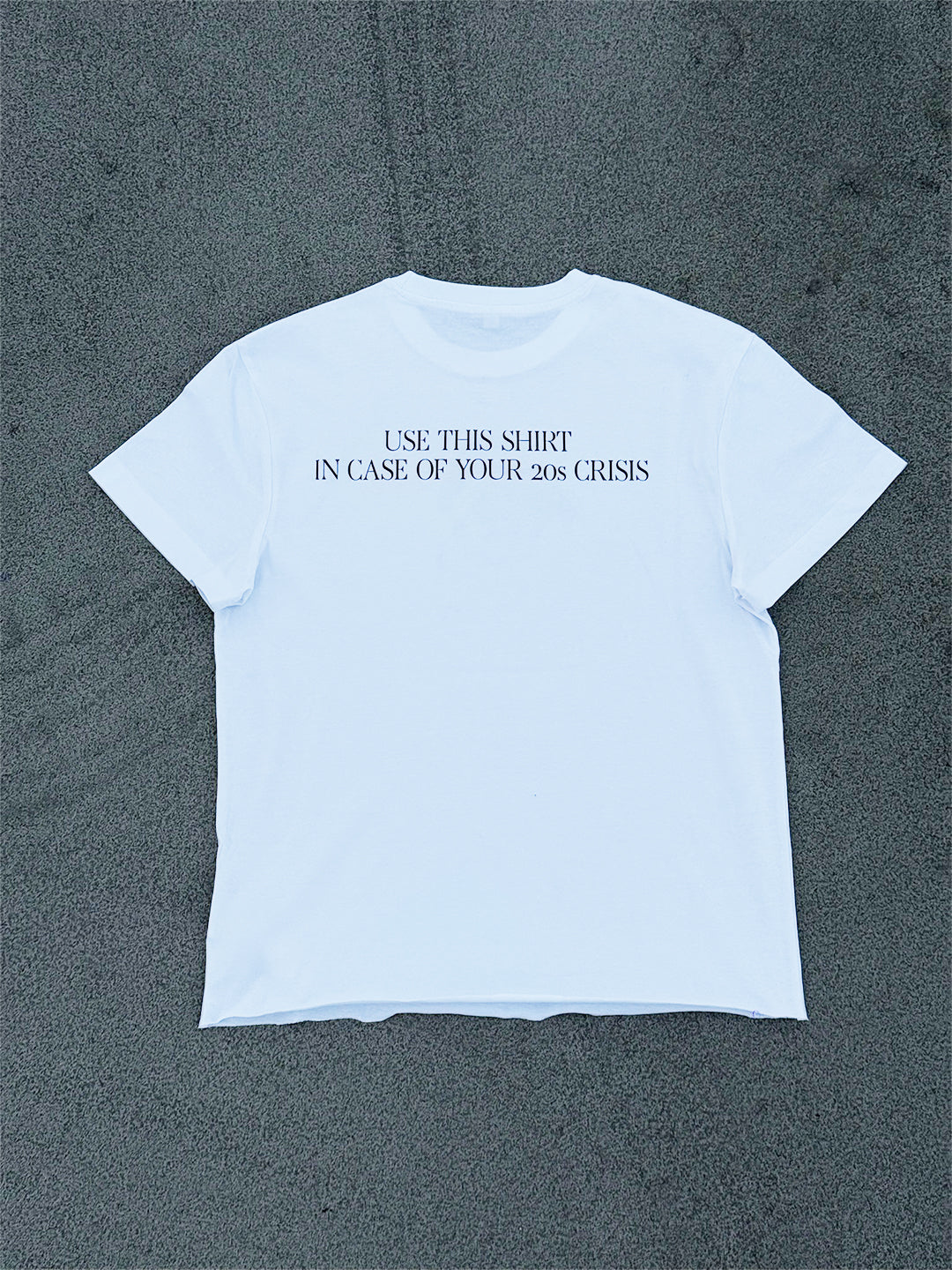 HORSES DON'T STOP TEE WHITE WASHED